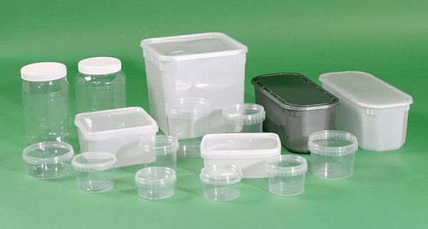 Polystyrene food packaging