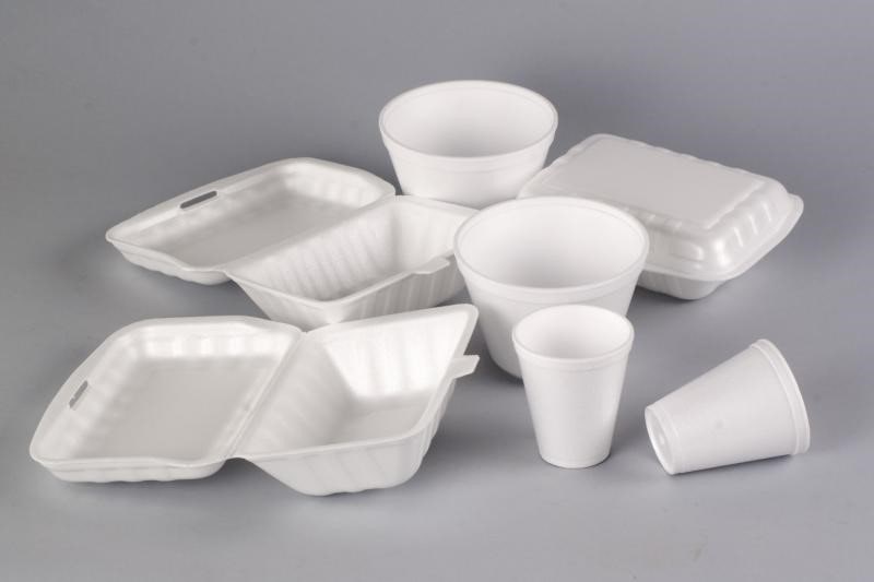 Use of polystyrene in food packaging