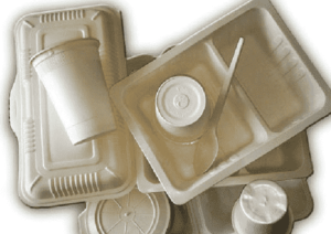 polystyrene food packaging